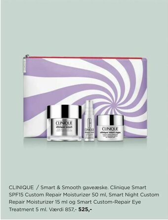 CLINIQUE Smart & Smooth gaveæske