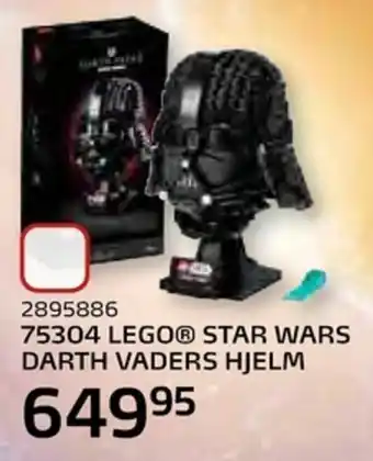 Legekæden Lego Star Wars Darth Vaders Hjelm tilbud