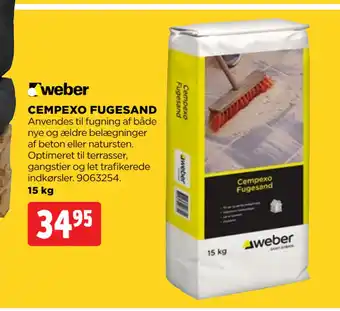 jem & fix CEMPEXO FUGESAND tilbud