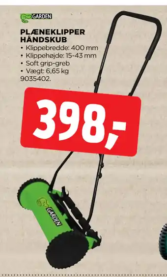 jem & fix PLÆNEKLIPPER HÅNDSKUB tilbud