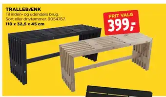 jem & fix TRALLEBÆNK tilbud