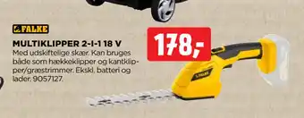 jem & fix MULTIKLIPPER 2-I-1 18 V tilbud