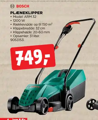 jem & fix PLÆNEKLIPPER tilbud