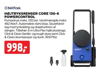 jem & fix HØJTRYKSRENSER CORE 130-6 POWERCONTROL tilbud