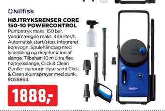 jem & fix HØJTRYKSRENSER CORE 150-10 POWERCONTROL tilbud