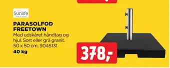jem & fix PARASOLFOD FREETOWN tilbud