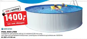 jem & fix POOL 8150 LITER tilbud
