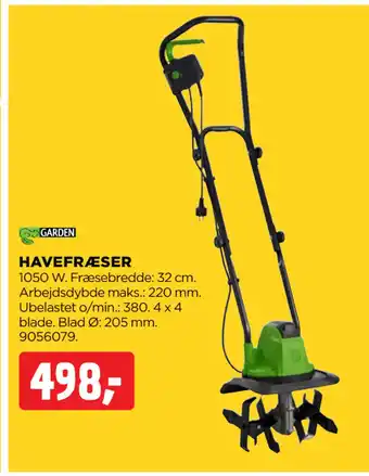 jem & fix HAVEFRÆSER tilbud