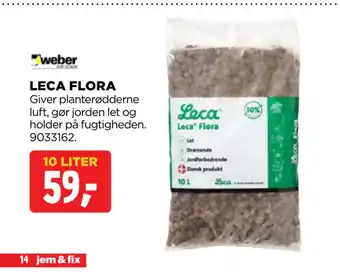 jem & fix LECA FLORA tilbud
