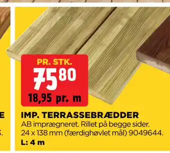 jem & fix IMP. TERRASSEBRÆDDER tilbud