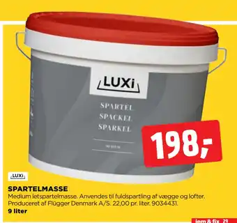 jem & fix SPARTELMASSE tilbud