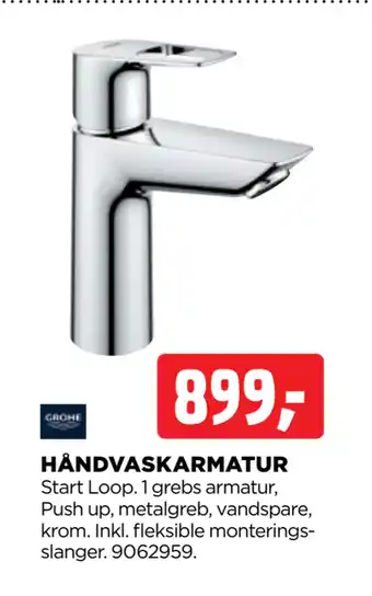 jem & fix HÅNDVASKARMATUR tilbud