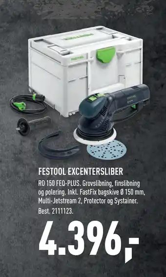 Johannes Fog FESTOOL EXCENTERSLIBER tilbud