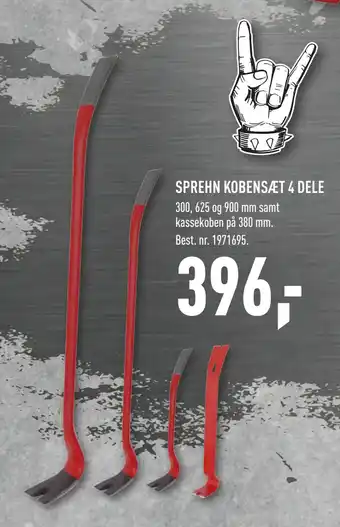SPREHN KOBENSÆT 4 DELE