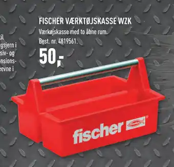 FISCHER VÆRKTØJSKASSE WZK