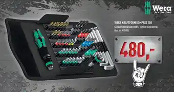 Johannes Fog WERA KRAFTFORM KOMPAKT 100 tilbud