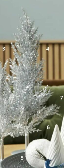 Salling Juletræ med glitter tilbud