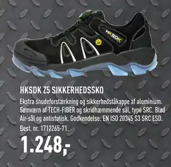 Johannes Fog HKSDK Z5 SIKKERHEDSSKO tilbud
