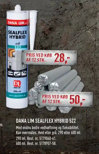 Johannes Fog DANA LIM SEALFLEX HYBRID 522 tilbud