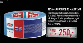 Johannes Fog TESA 4435 UDENDØRS MALERTAPE tilbud