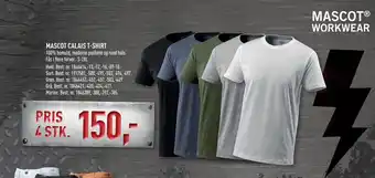 Johannes Fog MASCOT CALAIS T-SHIRT tilbud