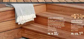 Johannes Fog JATOBA TERRASSEBRÆDDER tilbud