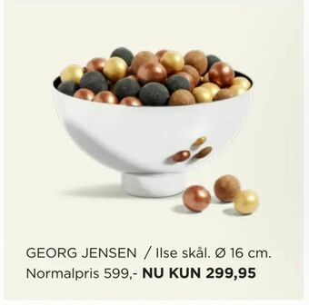 GEORG JENSEN Ilse skål. Ø 16 cm