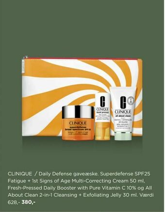 Salling CLINIQUE Daily Defense gaveæske tilbud