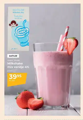 Dagrofa Food Service Milkshake mix vanilje 4% tilbud