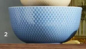 Salling LYNGBY PORCELÆN Rhombe Color Serveringsskål tilbud