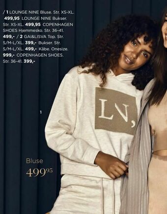 Salling LOUNGE NINE Bluse tilbud