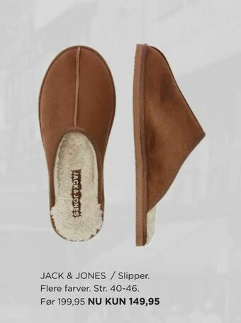 Salling JACK & JONES Slipper tilbud