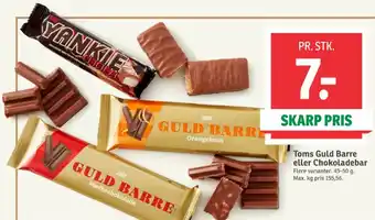SPAR Chokoladebar Orangeknas tilbud