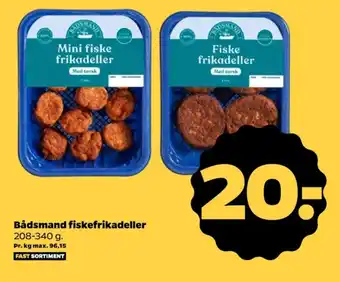 Netto Fiskefrikadeller tilbud