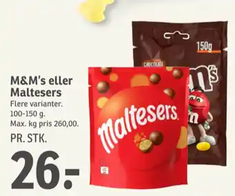 SPAR Chokoladepastiller tilbud