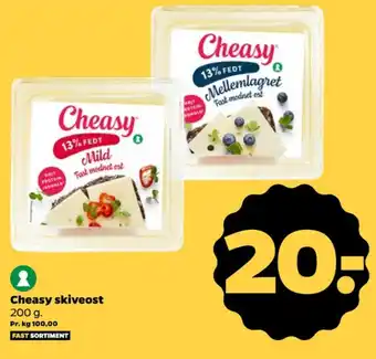 Netto Skiveost Mellemlagret 13% tilbud