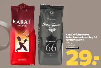 Netto Kaffe Formalet tilbud
