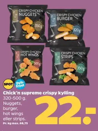 Kyllingeburger