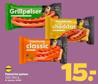 Netto Grillpølser tilbud