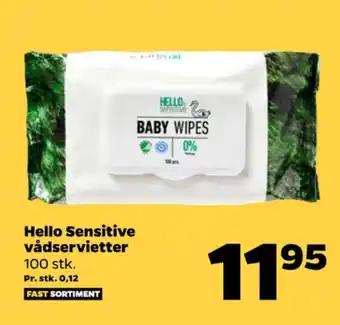 Netto Vådservietter tilbud