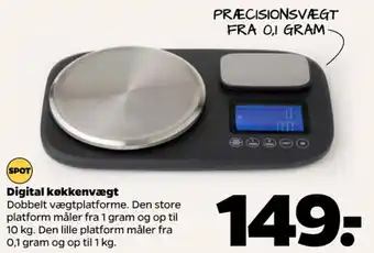 Netto Køkkenvægt tilbud