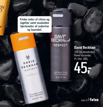 Føtex Deospray tilbud