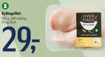 Føtex Kyllingebrystfilet tilbud