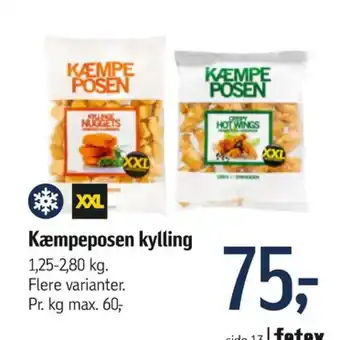 Føtex Kyllingenuggets tilbud
