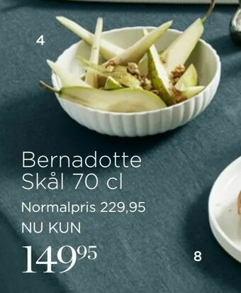 Bernadotte. Skål