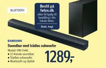 Føtex Soundbar tilbud