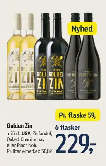 Føtex Californisk Rødvin tilbud