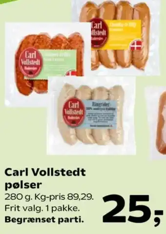 Kvickly Cheddar & BBQ Frankfurter tilbud