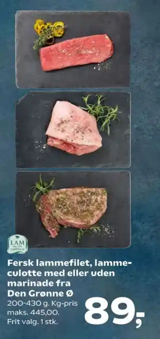 Kvickly Lammeculotte tilbud