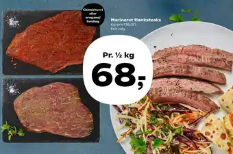 Kvickly Flanksteak tilbud